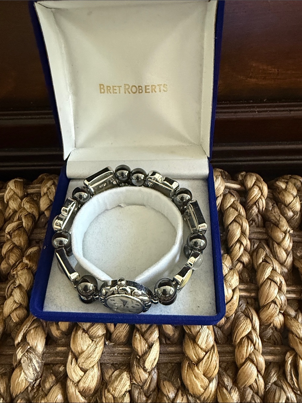 Women's Silver-Tone Bracelet Watch